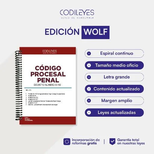 Código Procesal Penal + Leyes Anexas