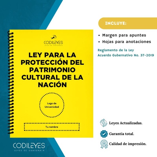 Civ-03 Ley Para La Protección Del Patrimonio Cultural 