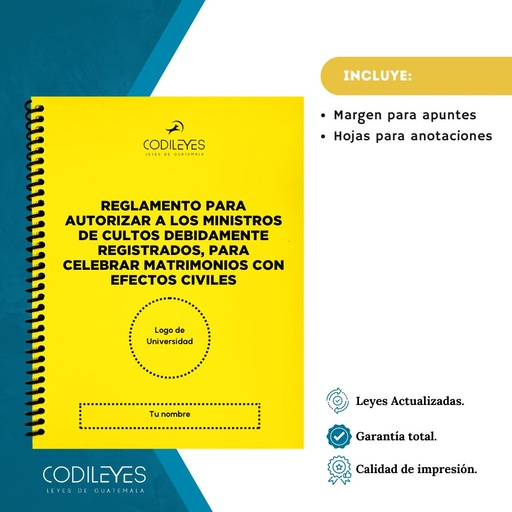 Civ-05 Reglamento Para Autorizar A Los Ministros De Los Cultos Debidamente Registrados Para Celebrar Matrimonio Con Efectos Civiles