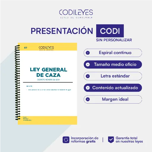 Civ-07 Ley General De Caza 