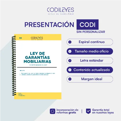 Civ-09 Ley De Garantías Mobiliarias