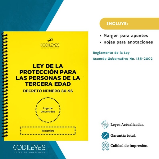Civ-15 Ley De La Protección Para Las Personas De La Tercera Edad 
