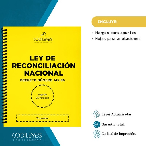 Civ-31 Ley De Reconciliación Nacional 
