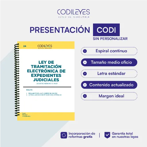 Civ-24 Ley De Tramitación Electrónica De Expedientes Judiciales