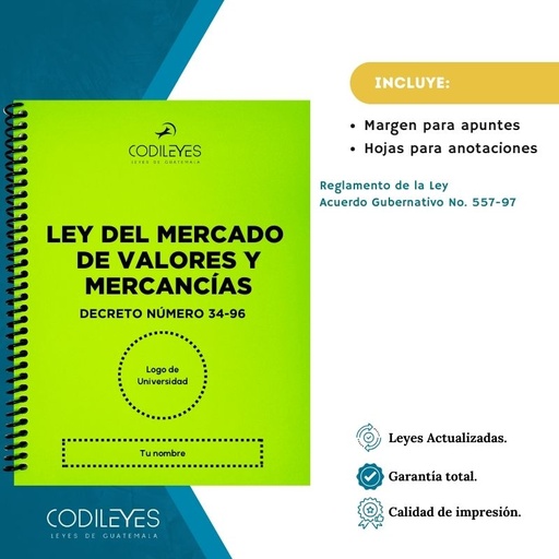 Merc-06 Ley Del Mercado De Valores Y Mercancías
