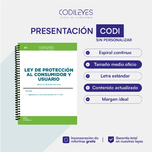 Merc-07 Ley De Protección Al Consumidor Y Usuario