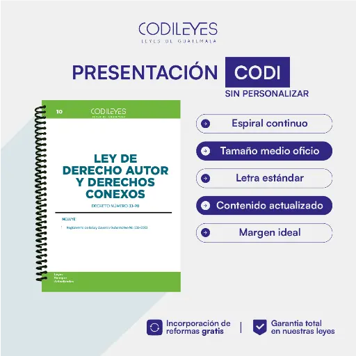 Merc-10 Ley Derecho De Autor Y Derechos Conexos 