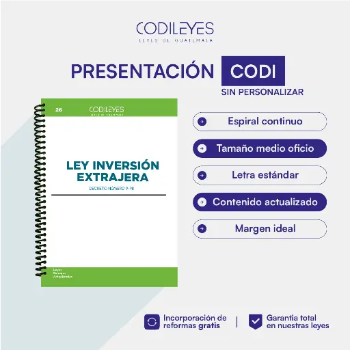 Merc-26 Ley De Inversión Extranjera