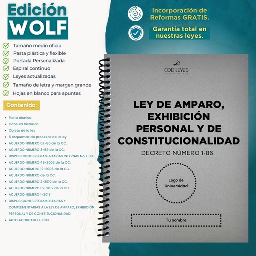 Ley De Amparo Y Exhibición Personal Y De Constitucionalidad 