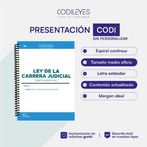 Admin-30 Ley De La Carrera Judicial