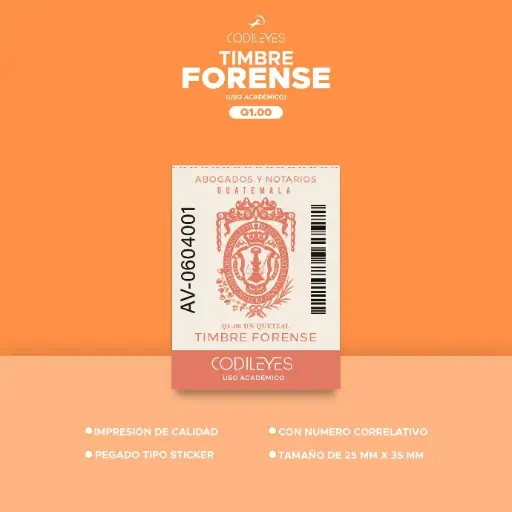 Unidad de Timbre Forense