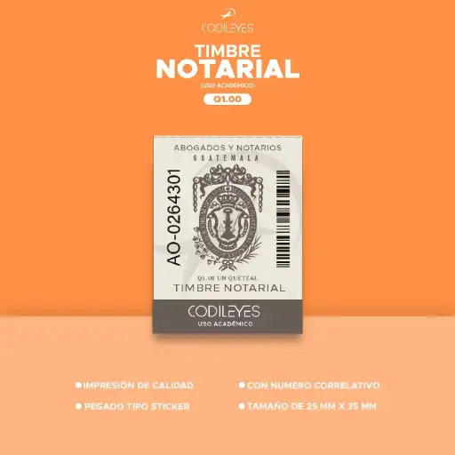 Unidad de Timbre Notarial