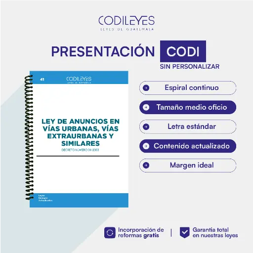 Admin-41 Ley De Anuncios En Vías Urbanas, Extraurbanas Y Similares 