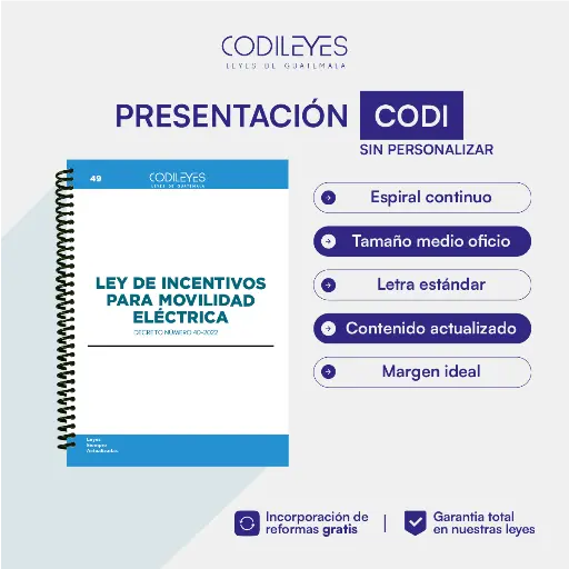 Admin-49 Ley De Incentivos Para Movilidad Eléctrica