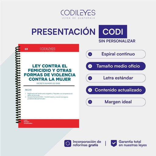 Pen-03 Ley Contra El Femicidio Y Otras Formas De Violencia Contra La Mujer