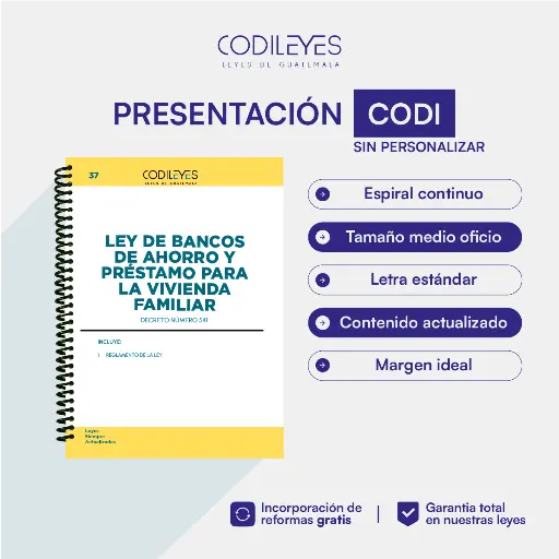Civ-37 Ley de Bancos de Ahorro y Préstamo para la Vivienda Familiar