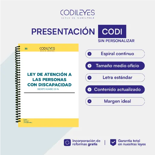 Civ-35 Ley de Atención a Personas con Discapacidad