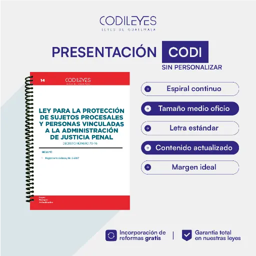 Pen-14 Ley Para La Protección De Sujetos Procesales 