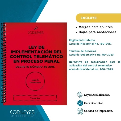 Pen-37 Ley De Implementación Del Control Telemático En El Proceso Penal 