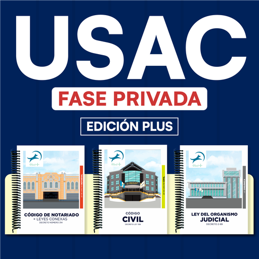 USAC - Paquete de 35 Leyes Fase Privada (Plus➕)