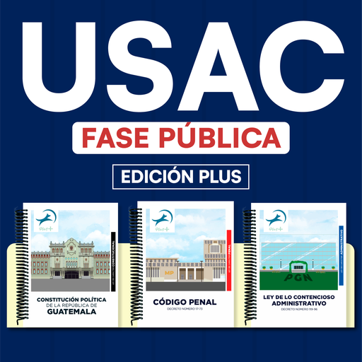 USAC - Paquete de 45 Leyes Fase Pública (Plus➕)