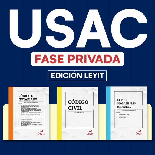 USAC - Paquete de 35 Leyes Fase Privada (Leyit🦊) 