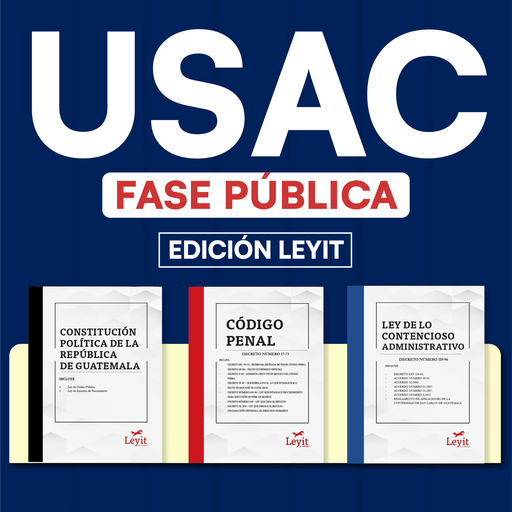 USAC - Paquete de 45 Leyes Fase Pública (Leyit🦊)