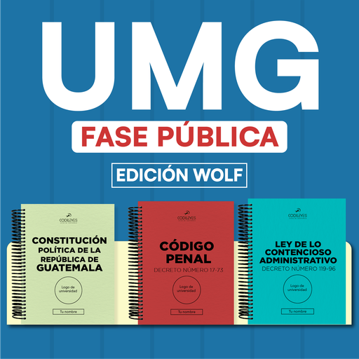 UMG- Paquete de 43 Leyes Fase Pública (Wolf🐺) 