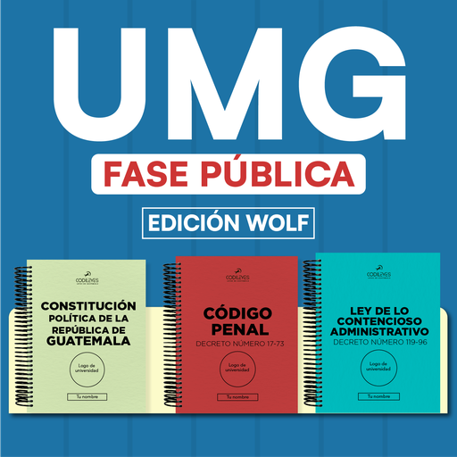 UMG- Paquete de 43 Leyes Fase Pública (Wolf🐺) 
