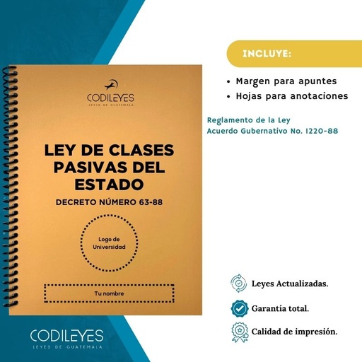 Labo-05 Ley De Clases Pasivas Civiles Del Estado 