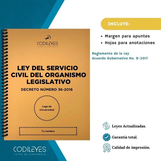 Labo-07 Ley De Servicio Civil Del Organismo Legislativo 