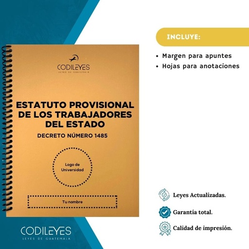 Labo-09 Estatuto Provisional Trabajadores Del Estado