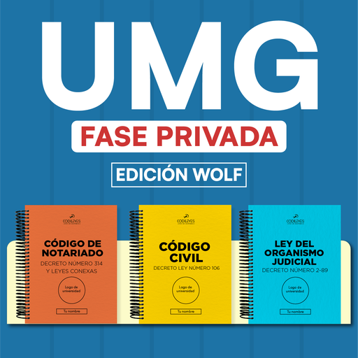 UMG- Paquete de 40 Leyes Fase Privada (Wolf🐺) 