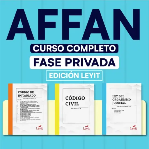 AFFAN - Paquete de 34 Leyes Fase Privada - Curso Completo (Leyit🦊)