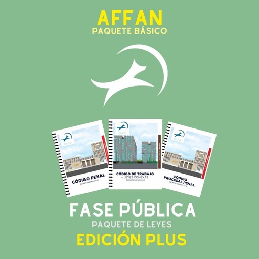 AFFAN Fase Pública - Curso Completo - Edición Plus➕ 