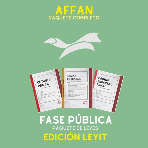 AFFAN Fase Pública - Curso Completo - Edición Leyit🦊