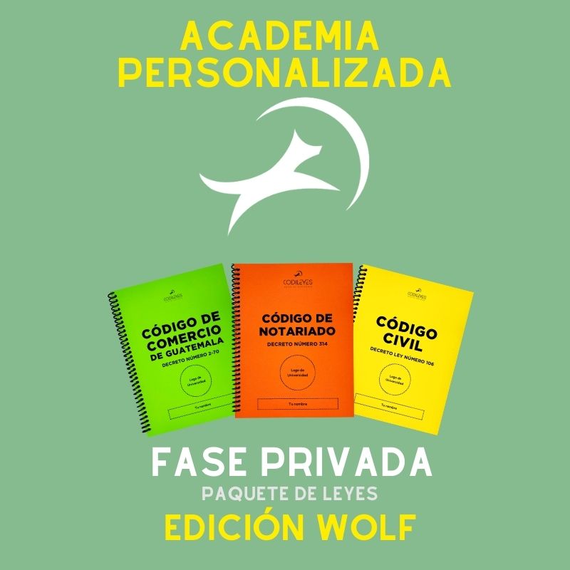 Fase Privada y Pública Academia Personalizada - Edición Wolf🐺
