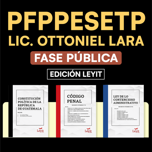 PFPPESETP- Paquete de 35 Leyes Fase Pública (Leyit🦊)