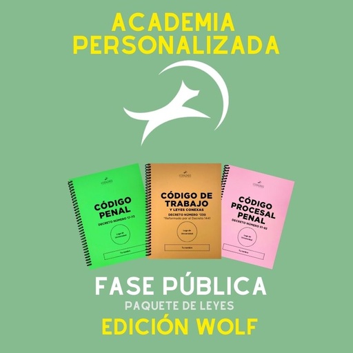 Fase Pública Academia Personalizada - Edición Wolf🐺