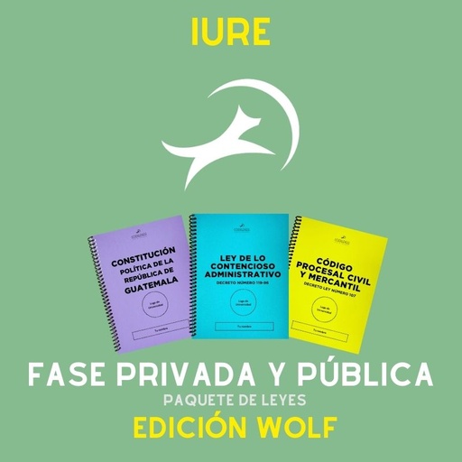 Fase Privada y Pública IURE - Edición Wolf🐺
