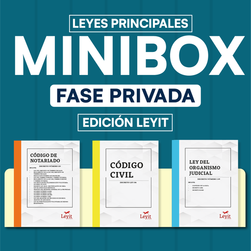 MiniBox- Paquete de 6 Leyes Fase Privada (Leyit🦊)