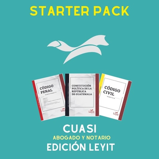 Starter Pack CuasiAbogado y Notario-Edición Leyit🦊