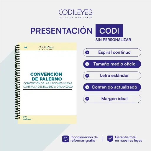 Conv-08 Convención De Palermo - Convención De Las Naciones Unidas Contra La Delincuencia Organizada