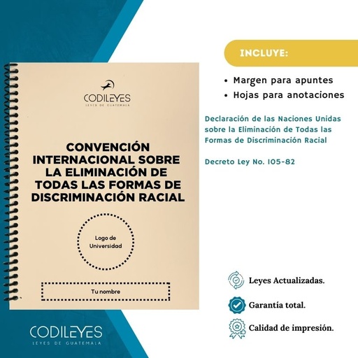 Conv-12 Convención Internacional Sobre La Eliminación De Todas Las Formas De Discriminación Racial