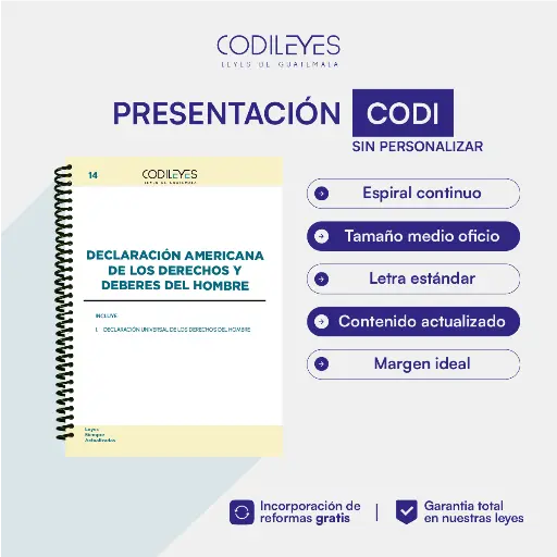 Conv-14 Declaración Americana De Los Derechos Y Deberes Del Hombre