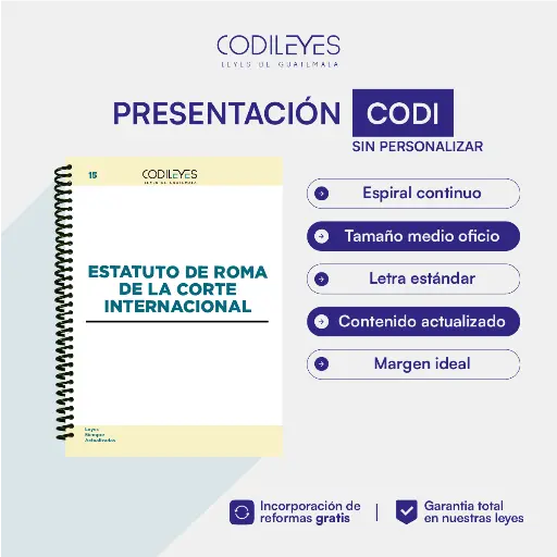 Conv-15 Estatuto De Roma De La Corte Internacional + Ratificación