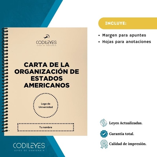 Conv-22 Carta De La Organización De Los Estados Americanos
