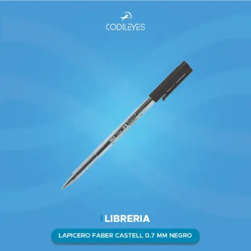 Lapicero Faber Castell 0.7mm (12)