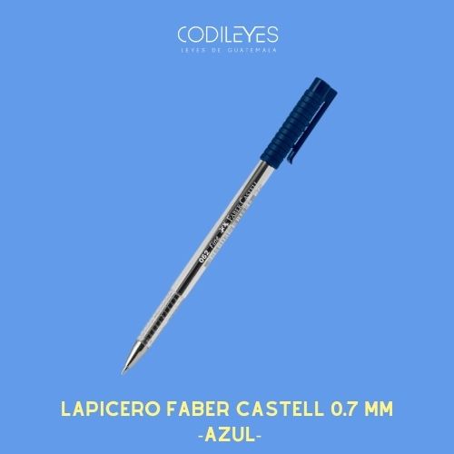 Lapicero Faber Castell 0.7mm (12)