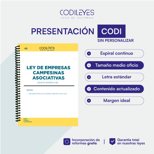 Civ-42 Ley de Empresas Campesinas Asociativas